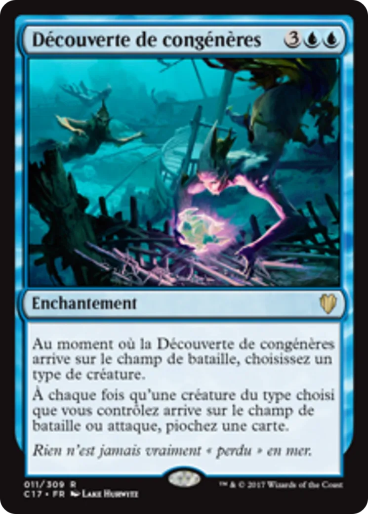 Découverte de congénères — Commander 2017 — Magic: The Gathering