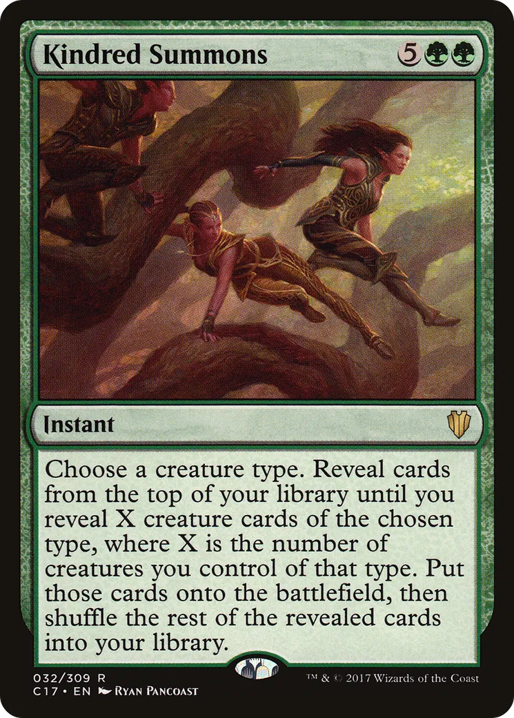 Kindred Summons — Commander 2017 — Magic: The Gathering