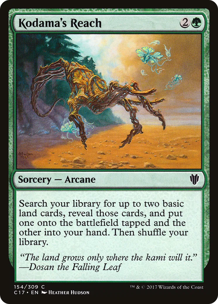 Kodama's Reach — Commander 2017 — Magic: The Gathering