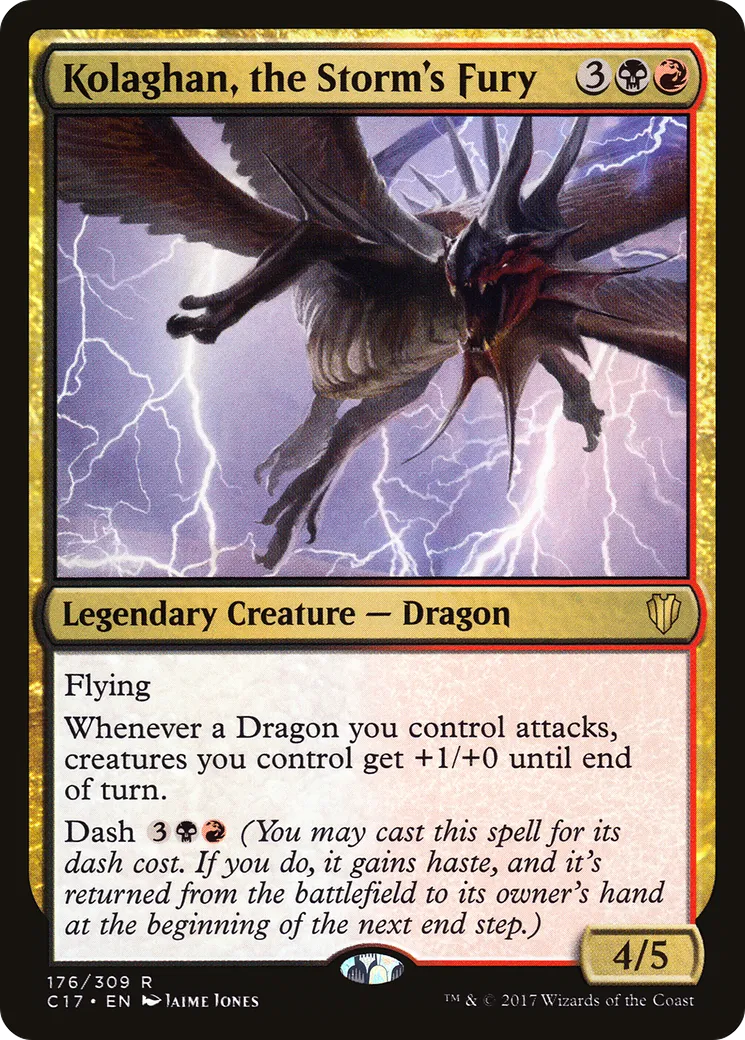 Kolaghan, the Storm's Fury — Commander 2017 — Magic: The Gathering