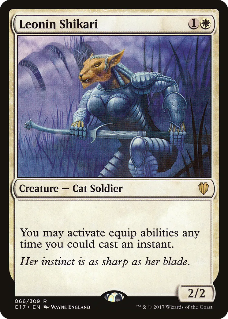 Leonin Shikari — Commander 2017 — Magic: The Gathering