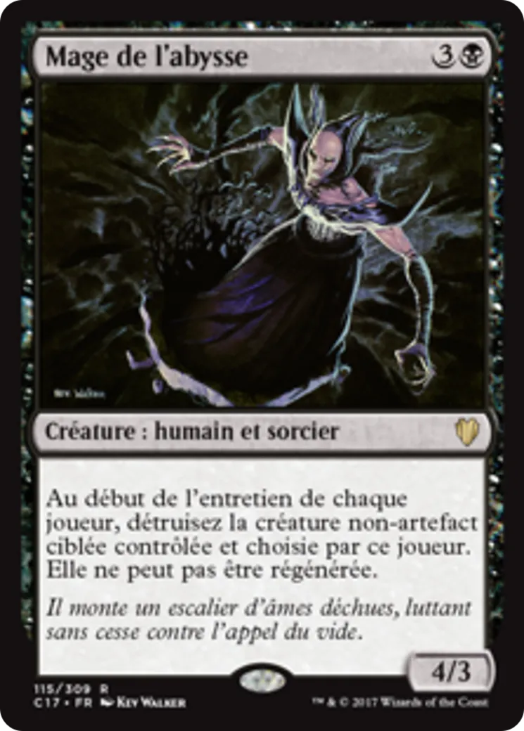 Mage de l'abysse — Commander 2017 — Magic: The Gathering