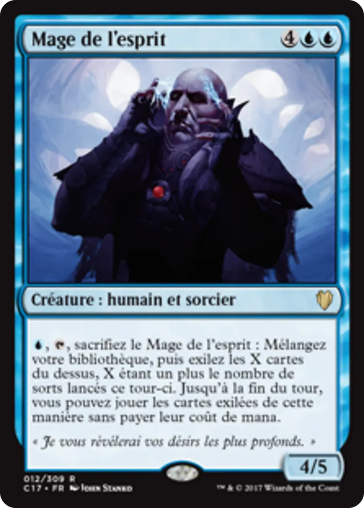 Mage de l'esprit — Commander 2017 — Magic: The Gathering