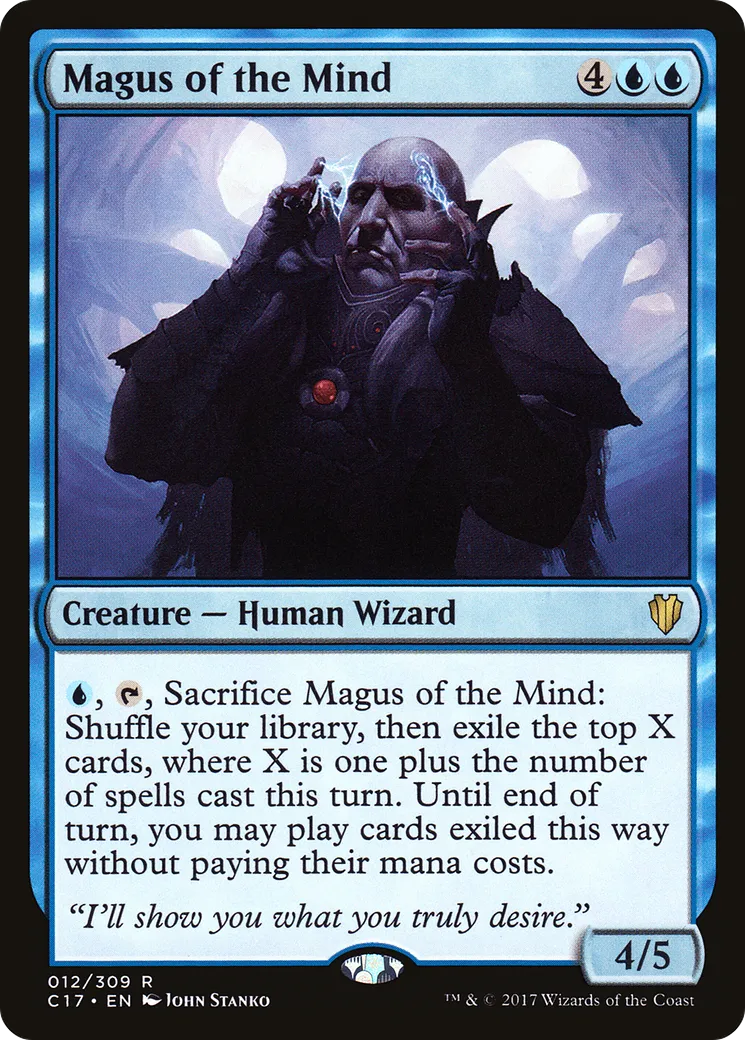 Magus of the Mind — Commander 2017 — Magic: The Gathering