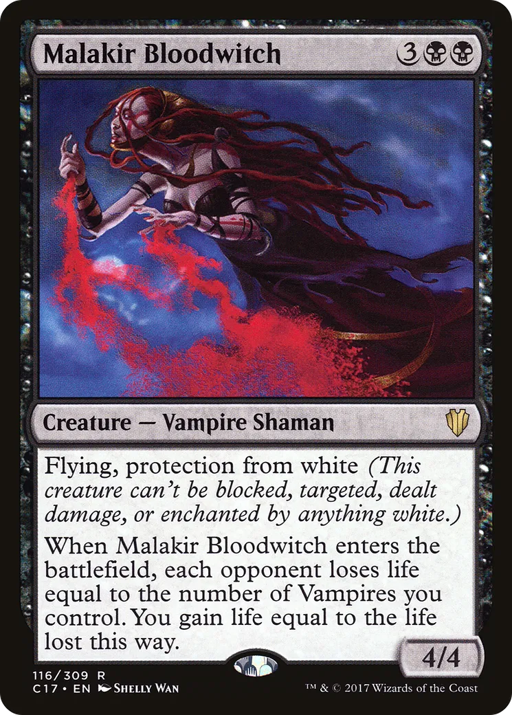 Malakir Bloodwitch — Commander 2017 — Magic: The Gathering