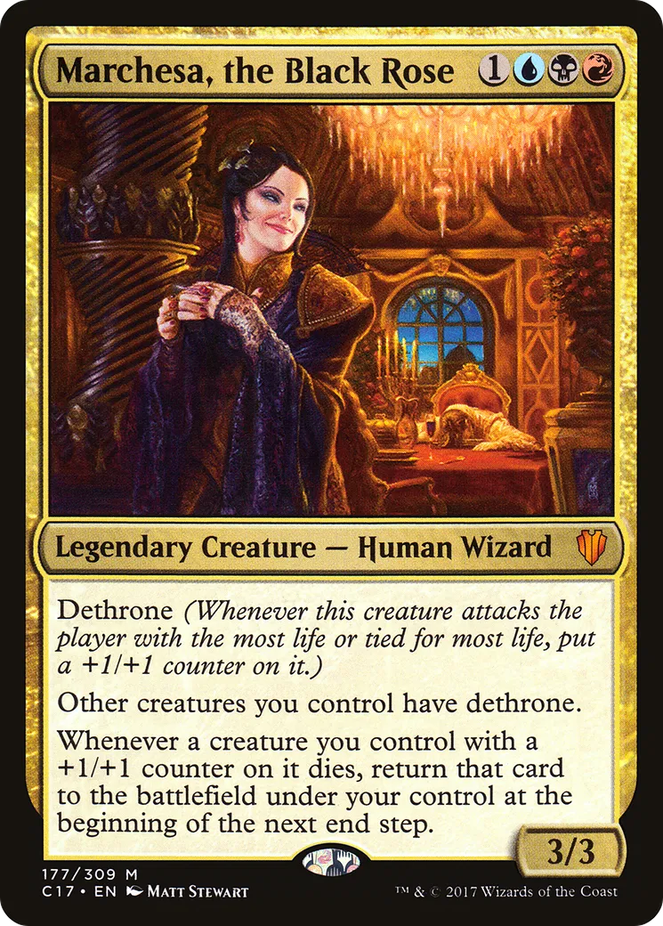 Marchesa, the Black Rose — Commander 2017 — Magic: The Gathering