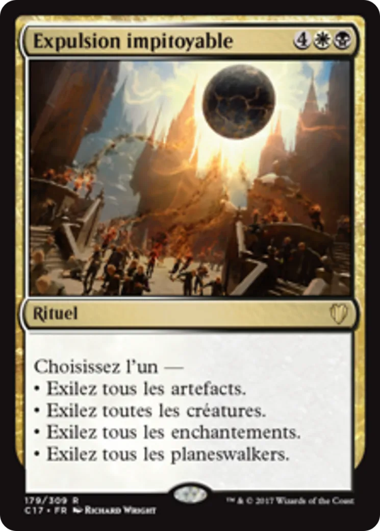 Expulsion impitoyable — Commander 2017 — Magic: The Gathering