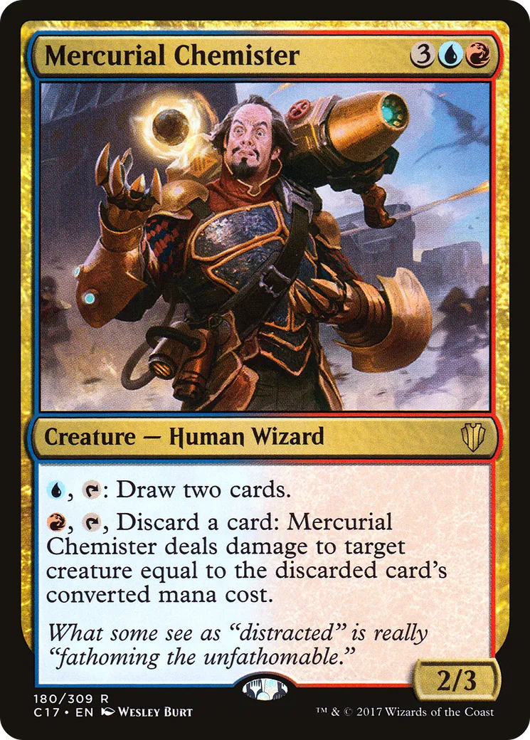 Mercurial Chemister — Commander 2017 — Magic: The Gathering