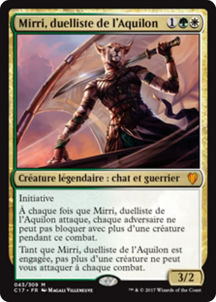 Mirri, duelliste de l'Aquilon — Commander 2017 — Magic: The Gathering