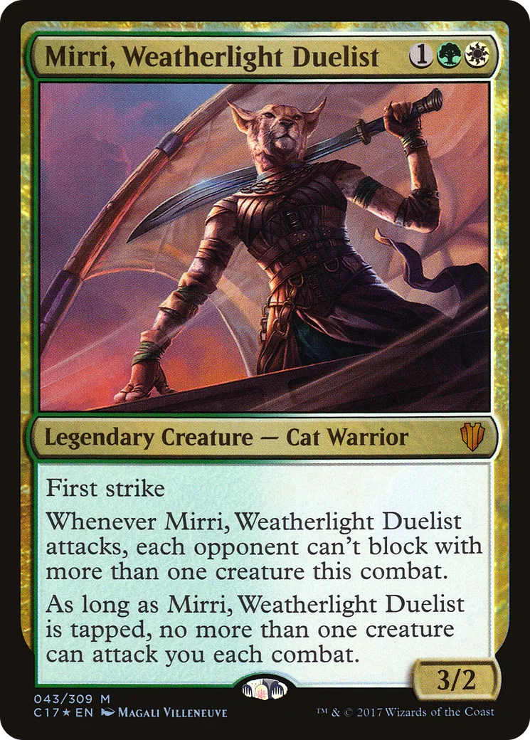 Mirri, Weatherlight Duelist — Commander 2017 — Magic: The Gathering