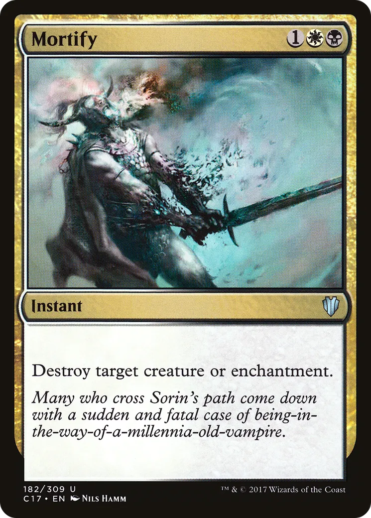 Mortification — Commander 2017 — Magic: The Gathering