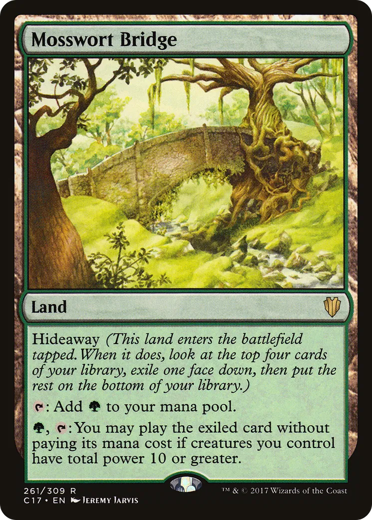 Mosswort Bridge — Commander 2017 — Magic: The Gathering