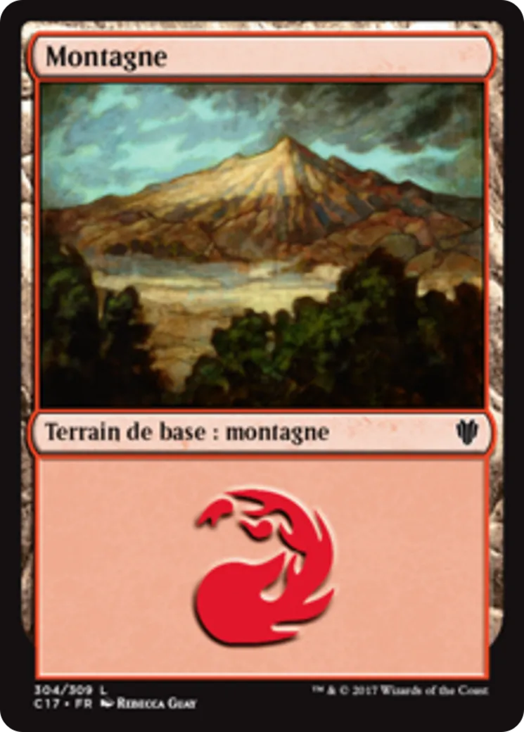 Montagne — Commander 2017 — Magic: The Gathering