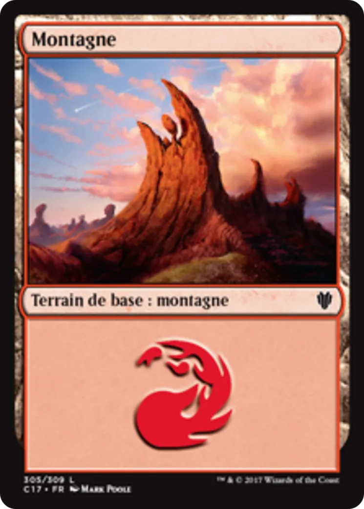 Montagne — Commander 2017 — Magic: The Gathering