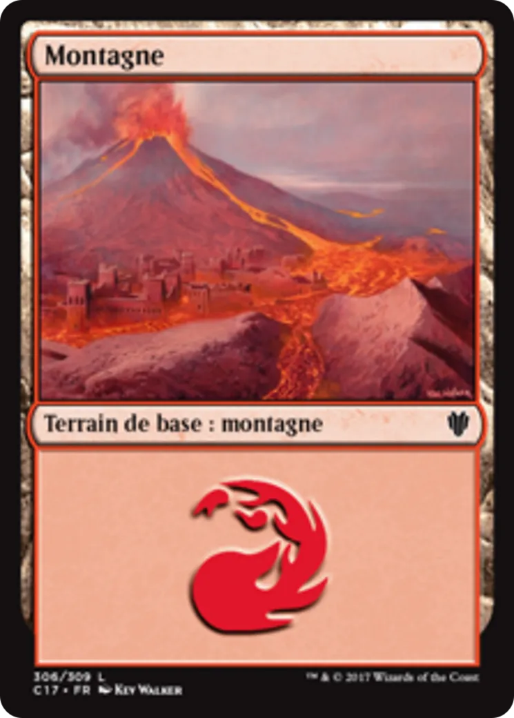 Montagne — Commander 2017 — Magic: The Gathering