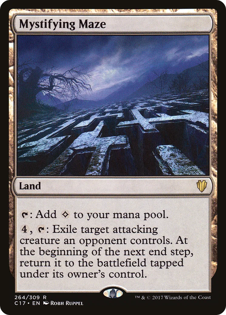 Mystifying Maze — Commander 2017 — Magic: The Gathering