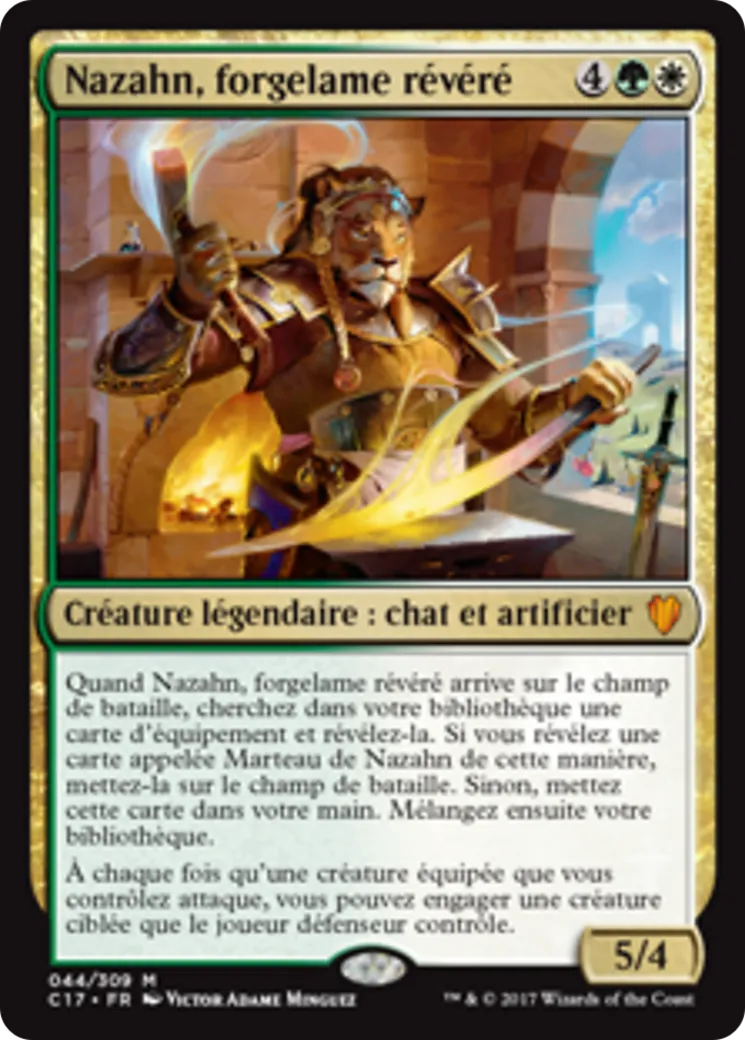 Nazahn, forgelame révéré — Commander 2017 — Magic: The Gathering