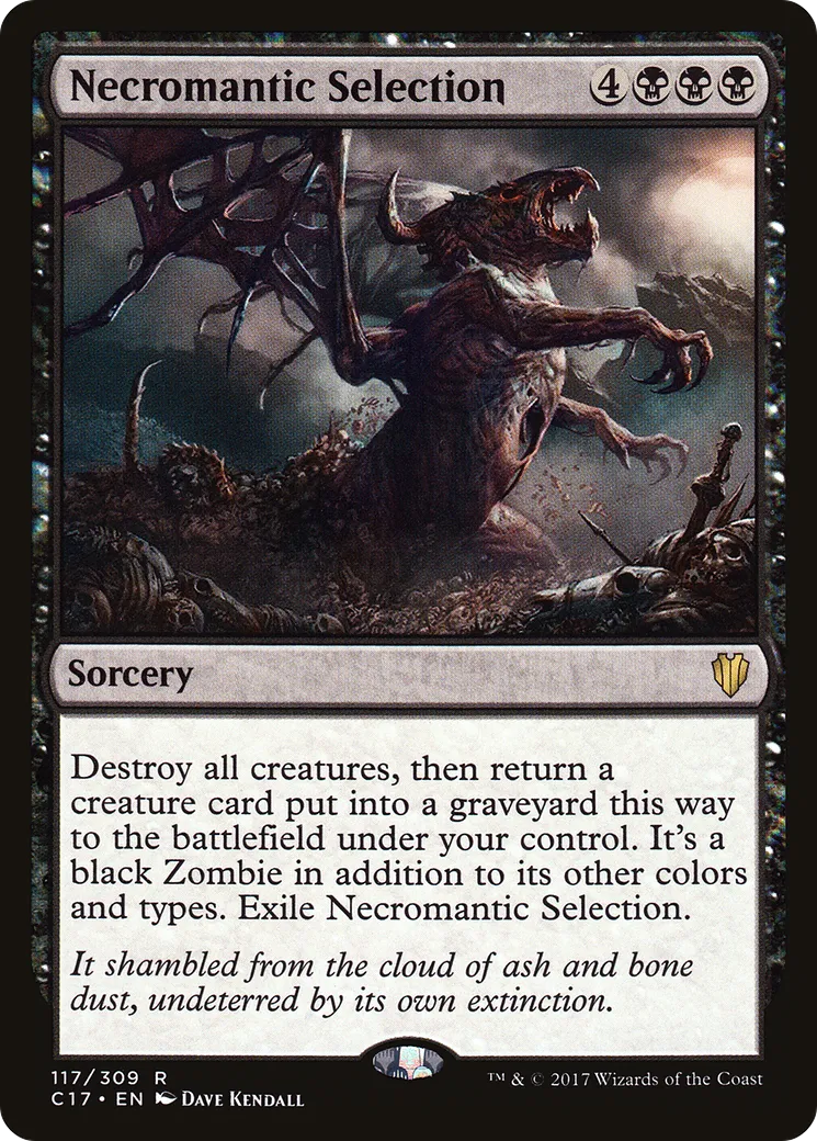 Necromantic Selection — Commander 2017 — Magic: The Gathering