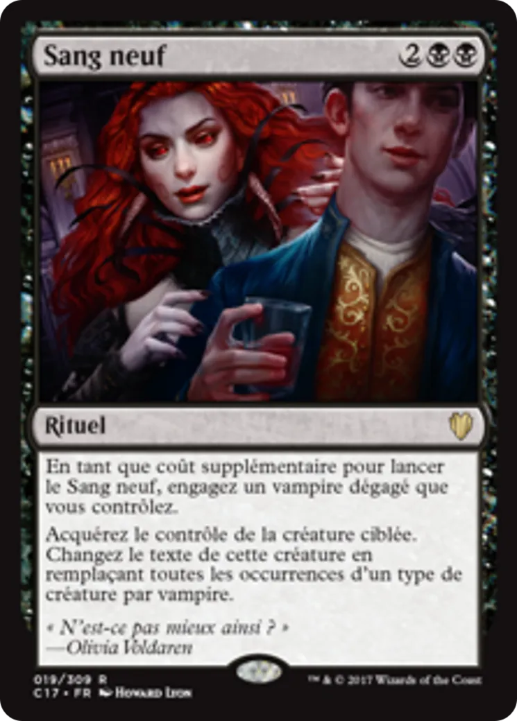 Sang neuf — Commander 2017 — Magic: The Gathering