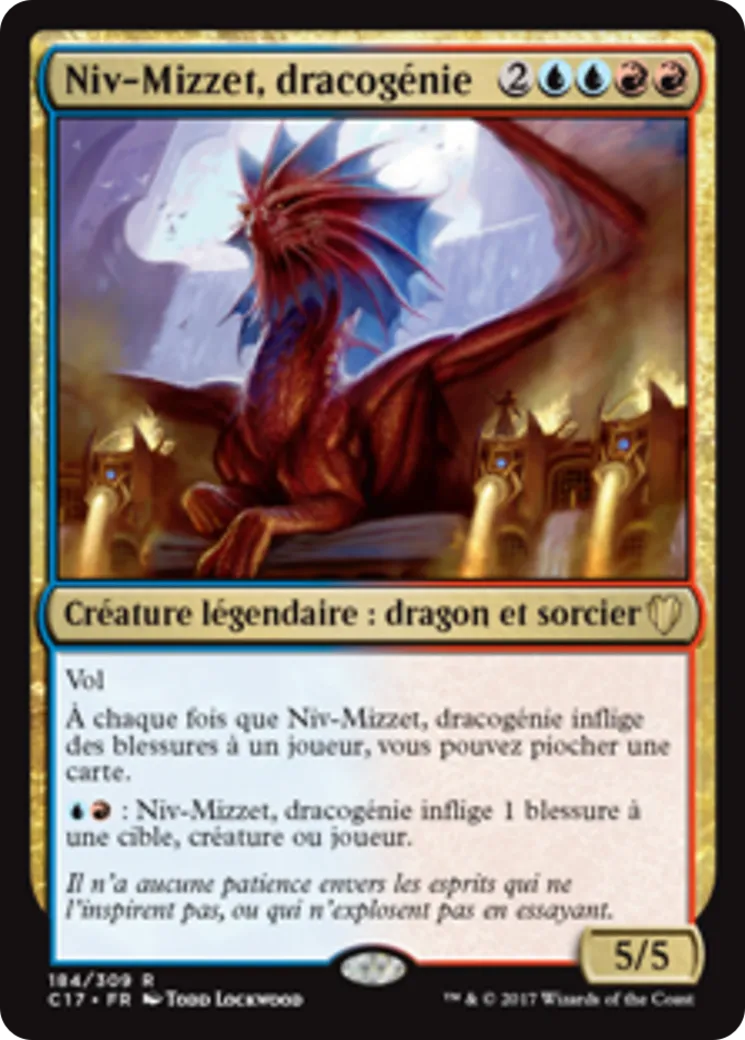 Niv-Mizzet, dracogénie — Commander 2017 — Magic: The Gathering