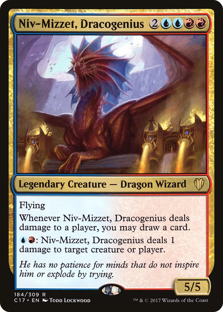 Niv-Mizzet, Dracogenius — Commander 2017 — Magic: The Gathering