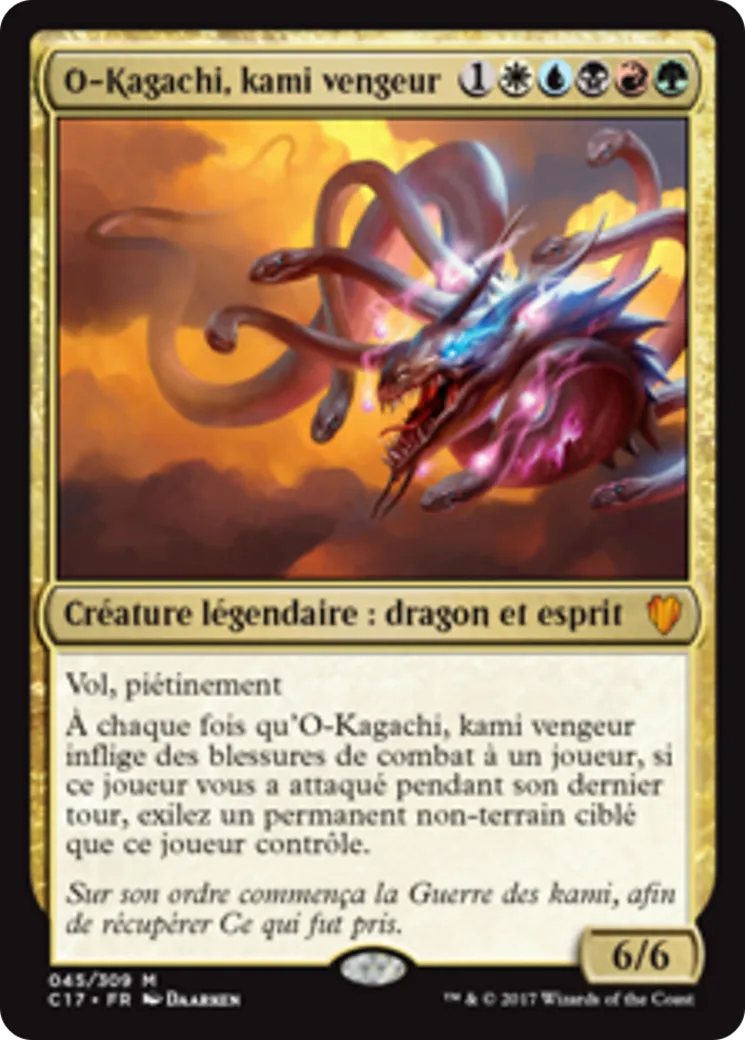 O-Kagachi, kami vengeur — Commander 2017 — Magic: The Gathering