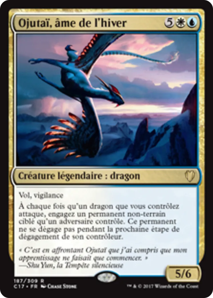 Ojutaï, âme de l'hiver — Commander 2017 — Magic: The Gathering