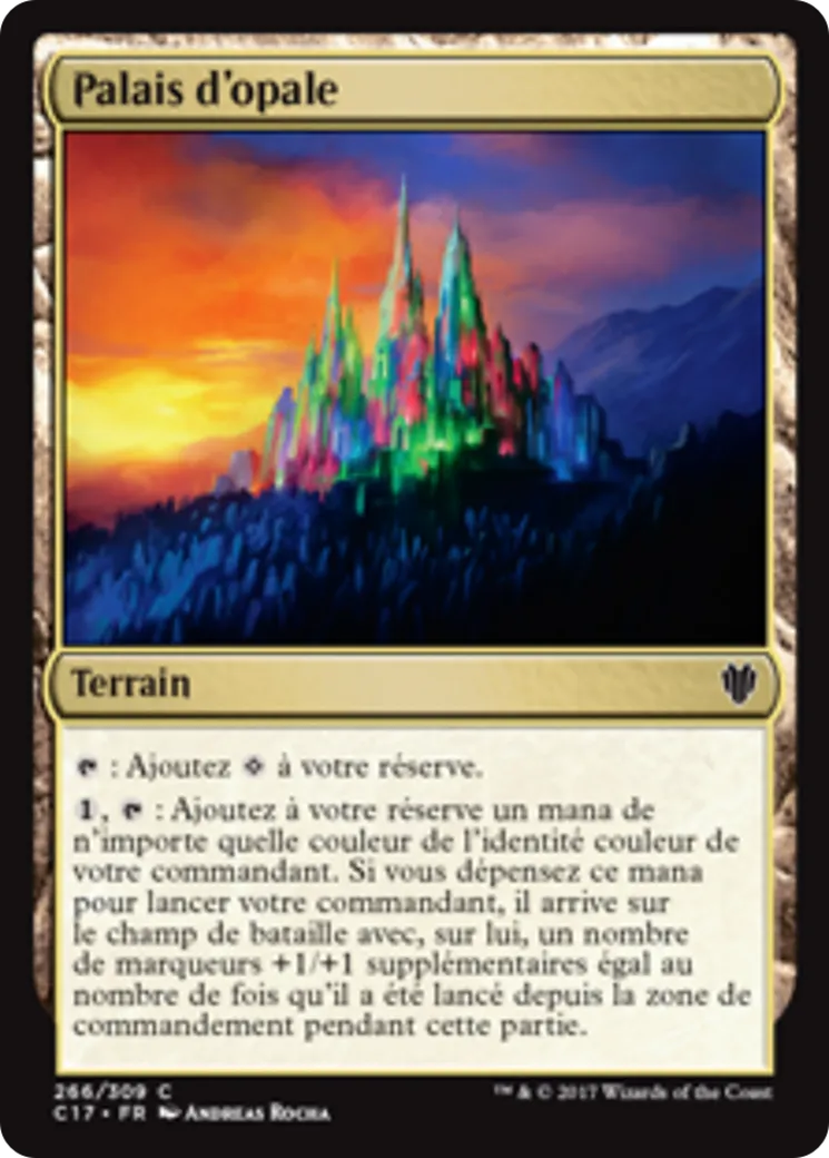 Palais d'opale — Commander 2017 — Magic: The Gathering