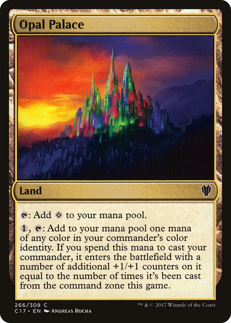 Opal Palace — Commander 2017 — Magic: The Gathering