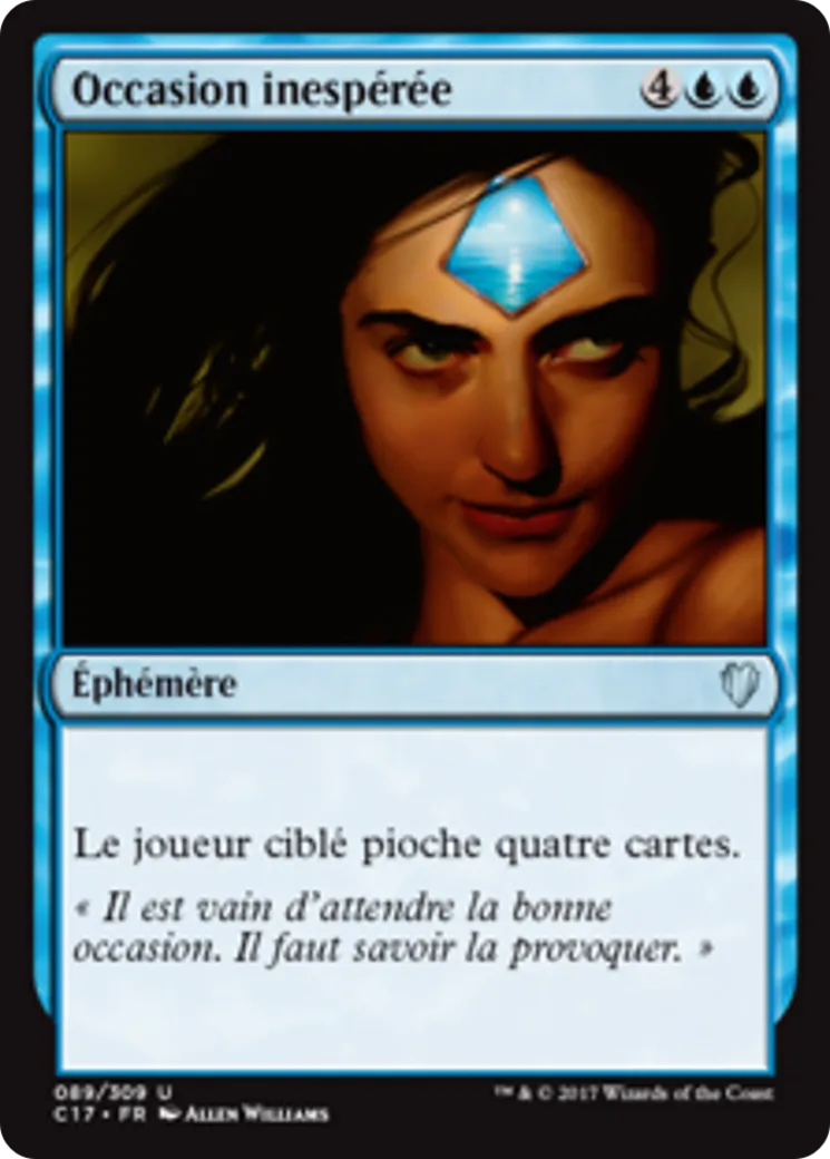Occasion inespérée — Commander 2017 — Magic: The Gathering