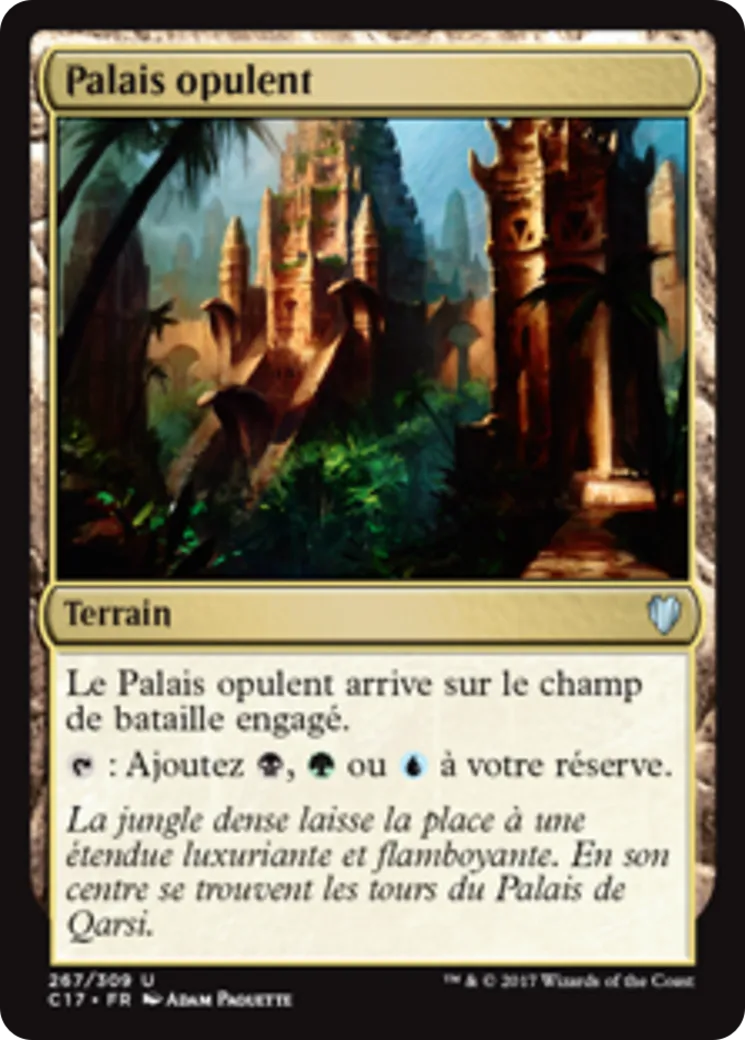 Palais opulent — Commander 2017 — Magic: The Gathering