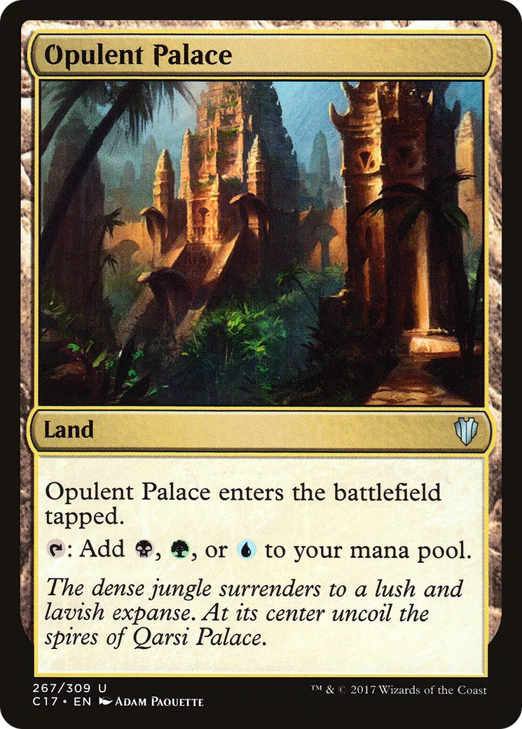 Opulent Palace — Commander 2017 — Magic: The Gathering
