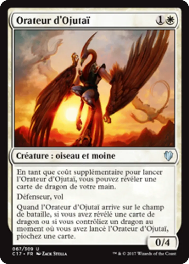 Orateur d'Ojutaï — Commander 2017 — Magic: The Gathering