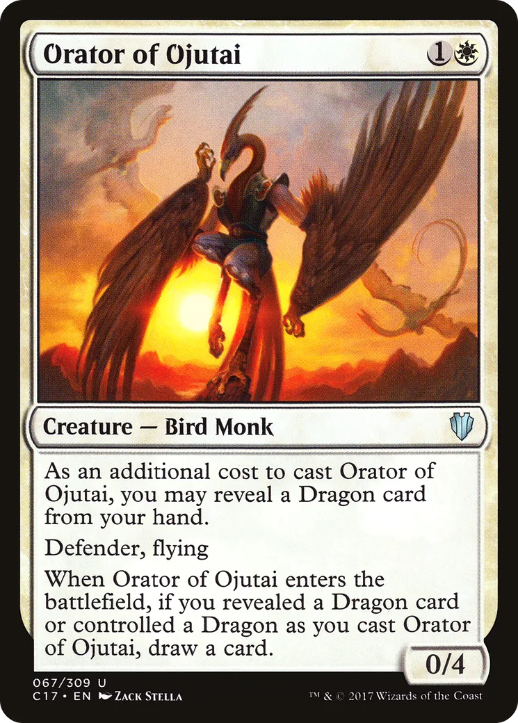 Orateur d'Ojutaï — Commander 2017 — Magic: The Gathering