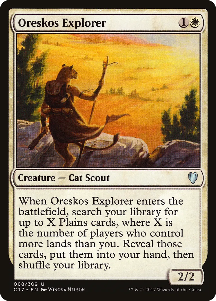 Oreskos Explorer — Commander 2017 — Magic: The Gathering
