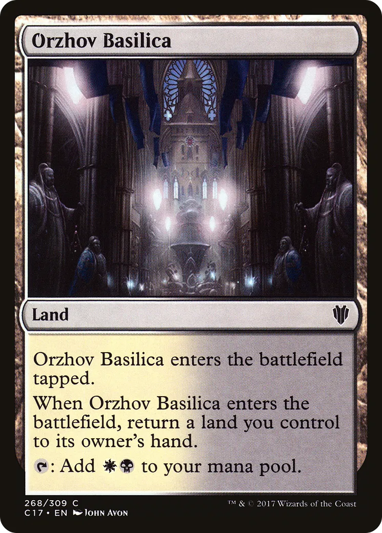 Orzhov Basilica — Commander 2017 — Magic: The Gathering