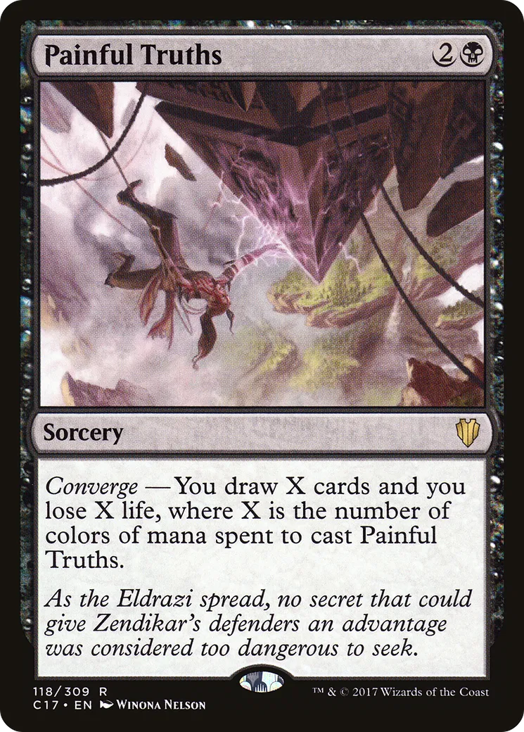 Vérités douloureuses — Commander 2017 — Magic: The Gathering