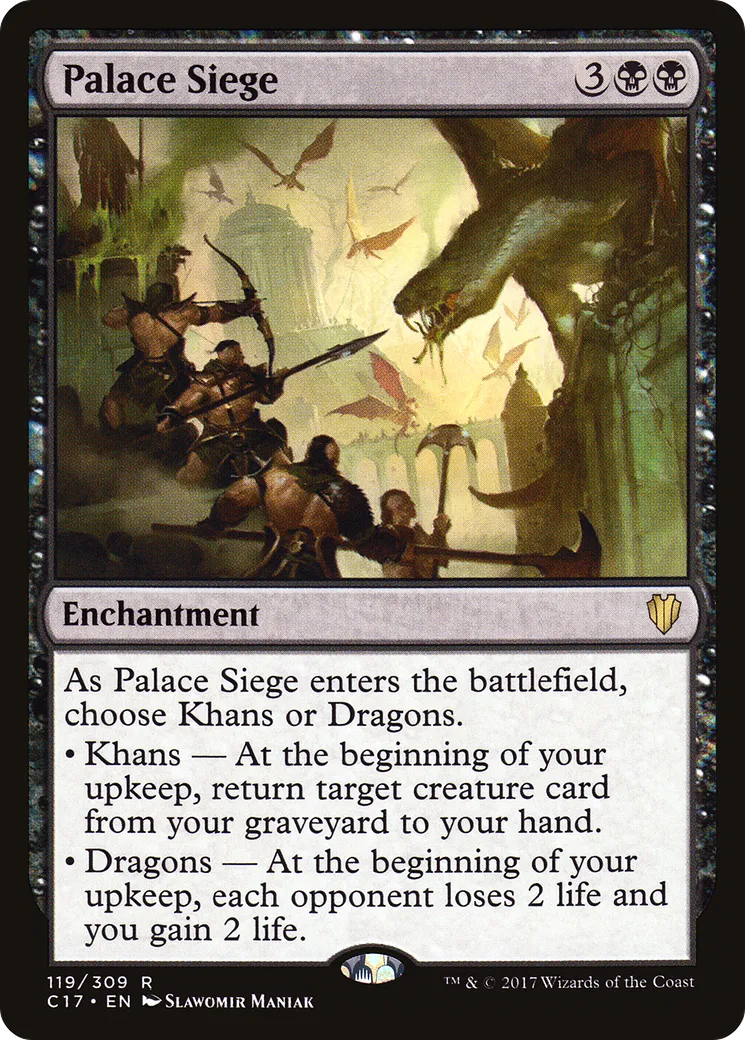Palace Siege — Commander 2017 — Magic: The Gathering