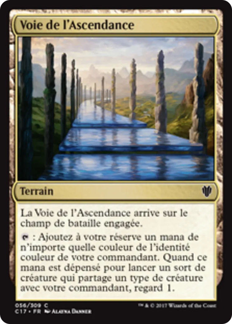 Voie de l'Ascendance — Commander 2017 — Magic: The Gathering