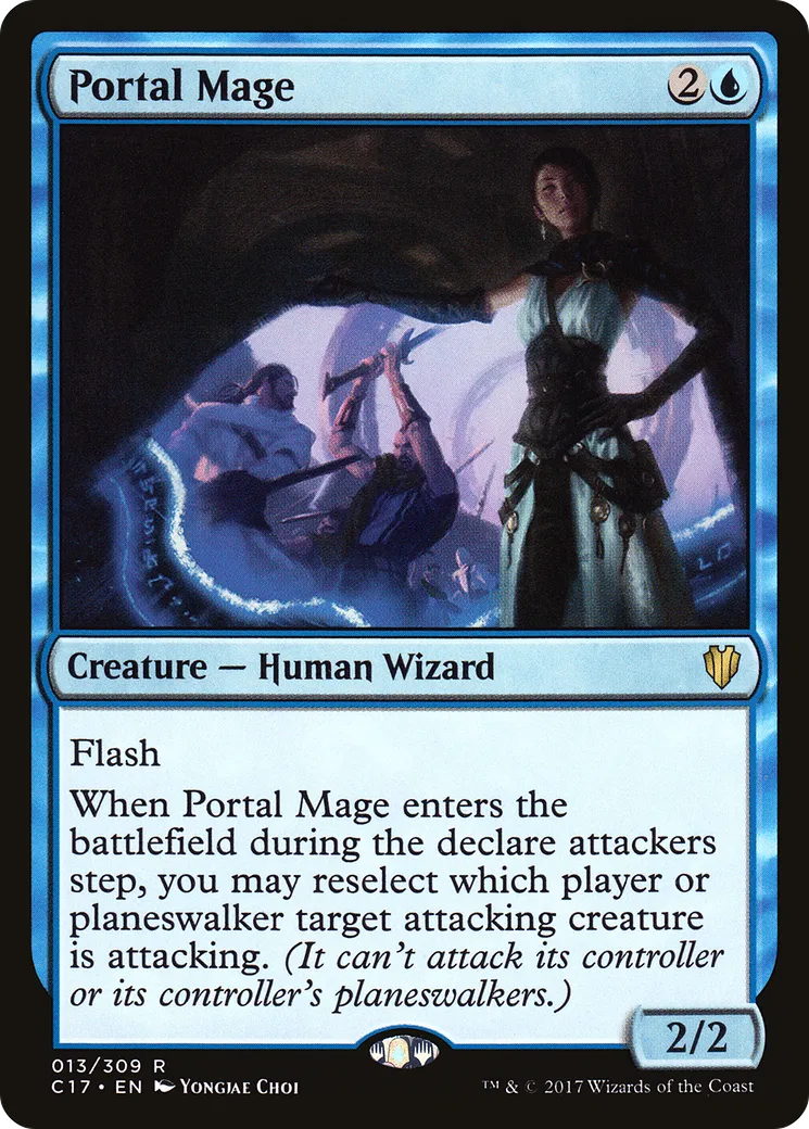 Portal Mage — Commander 2017 — Magic: The Gathering
