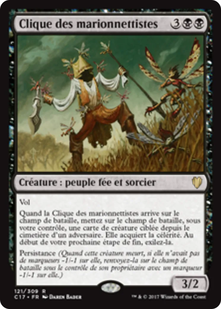 Clique des marionnettistes — Commander 2017 — Magic: The Gathering