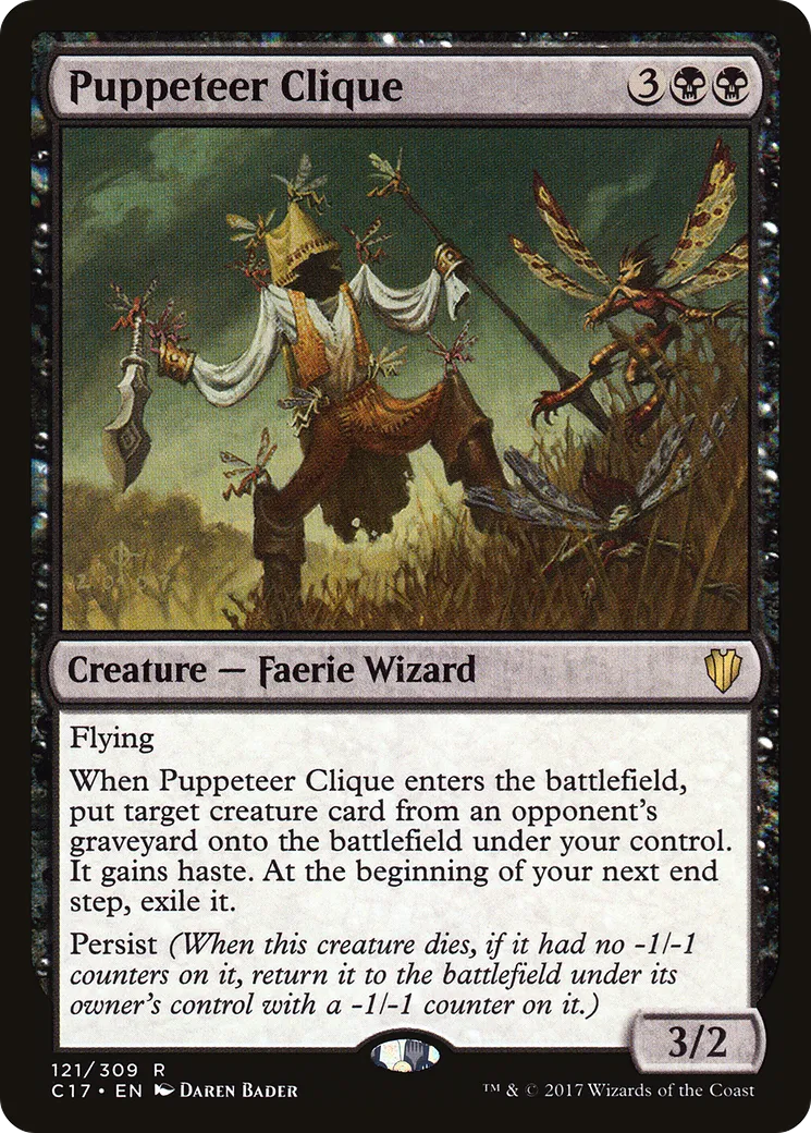 Puppeteer Clique — Commander 2017 — Magic: The Gathering