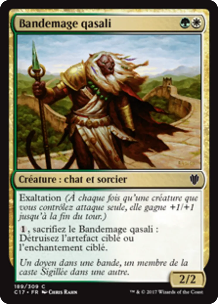 Bandemage qasali — Commander 2017 — Magic: The Gathering