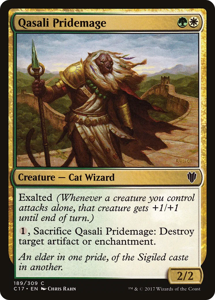 Qasali Pridemage — Commander 2017 — Magic: The Gathering
