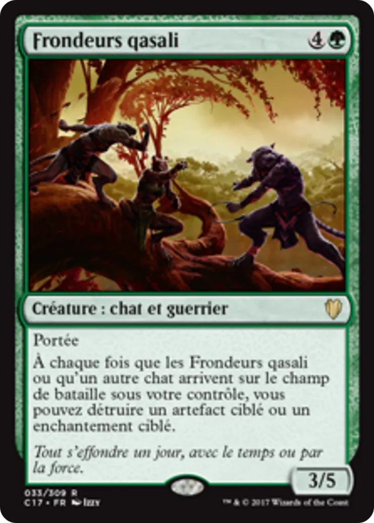 Frondeurs qasali — Commander 2017 — Magic: The Gathering