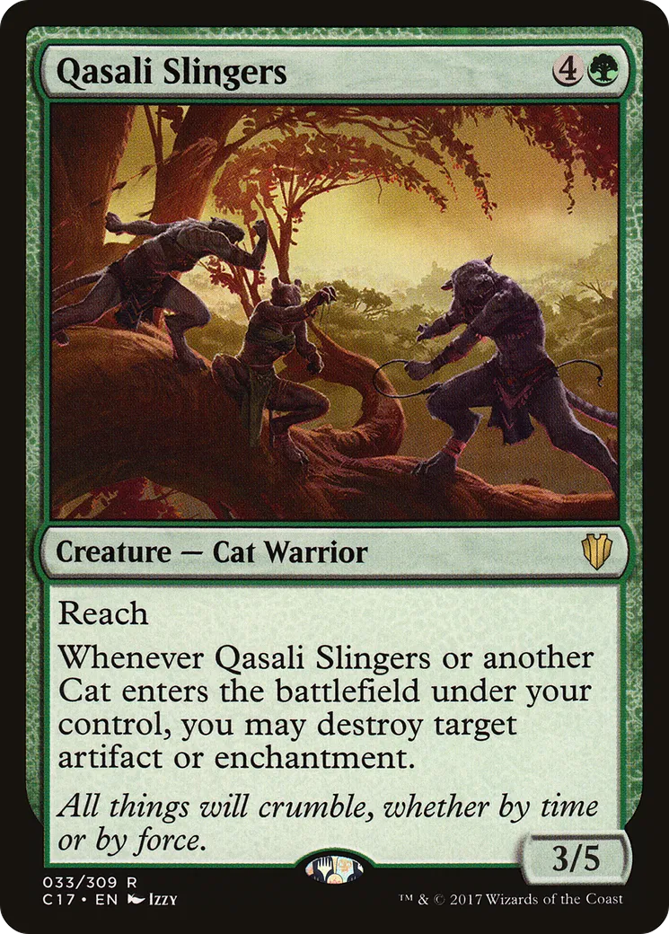 Qasali Slingers — Commander 2017 — Magic: The Gathering