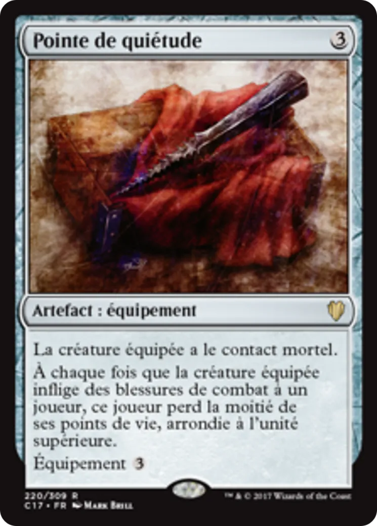 Pointe de quiétude — Commander 2017 — Magic: The Gathering