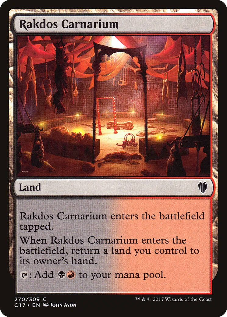 Rakdos Carnarium — Commander 2017 — Magic: The Gathering