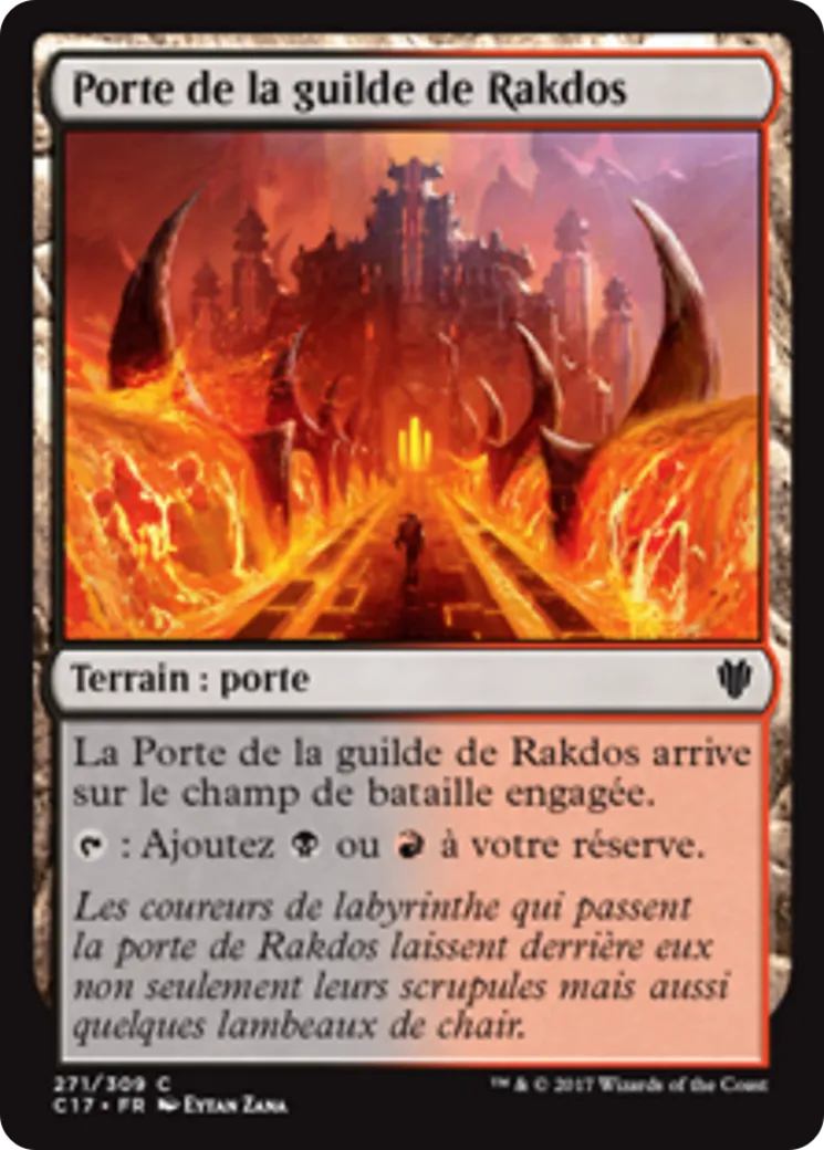 Porte de la guilde de Rakdos — Commander 2017 — Magic: The Gathering