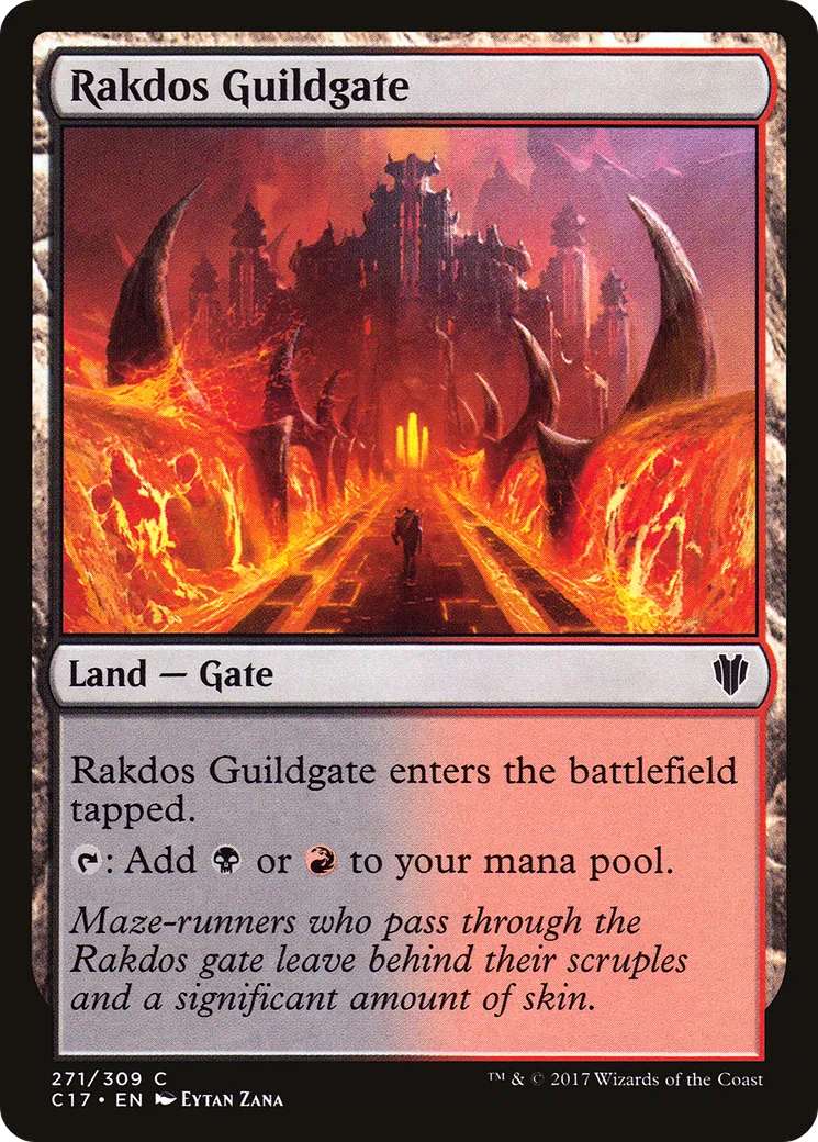 Porte de la guilde de Rakdos — Commander 2017 — Magic: The Gathering